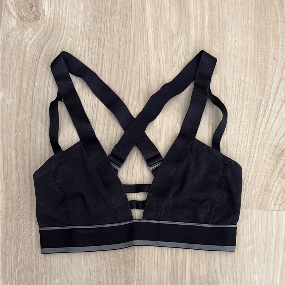 Lululemon Black Sports Bra